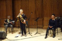 Live Improvisation with MFA Kera and Mike Russell of Black Heritage at Williams College and Smith College in 2019