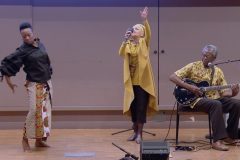 Live Improvisation with MFA Kera and Mike Russell of Black Heritage at Williams College and Smith College in 2019