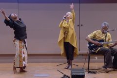 Live Improvisation with MFA Kera and Mike Russell of Black Heritage at Williams College and Smith College in 2019